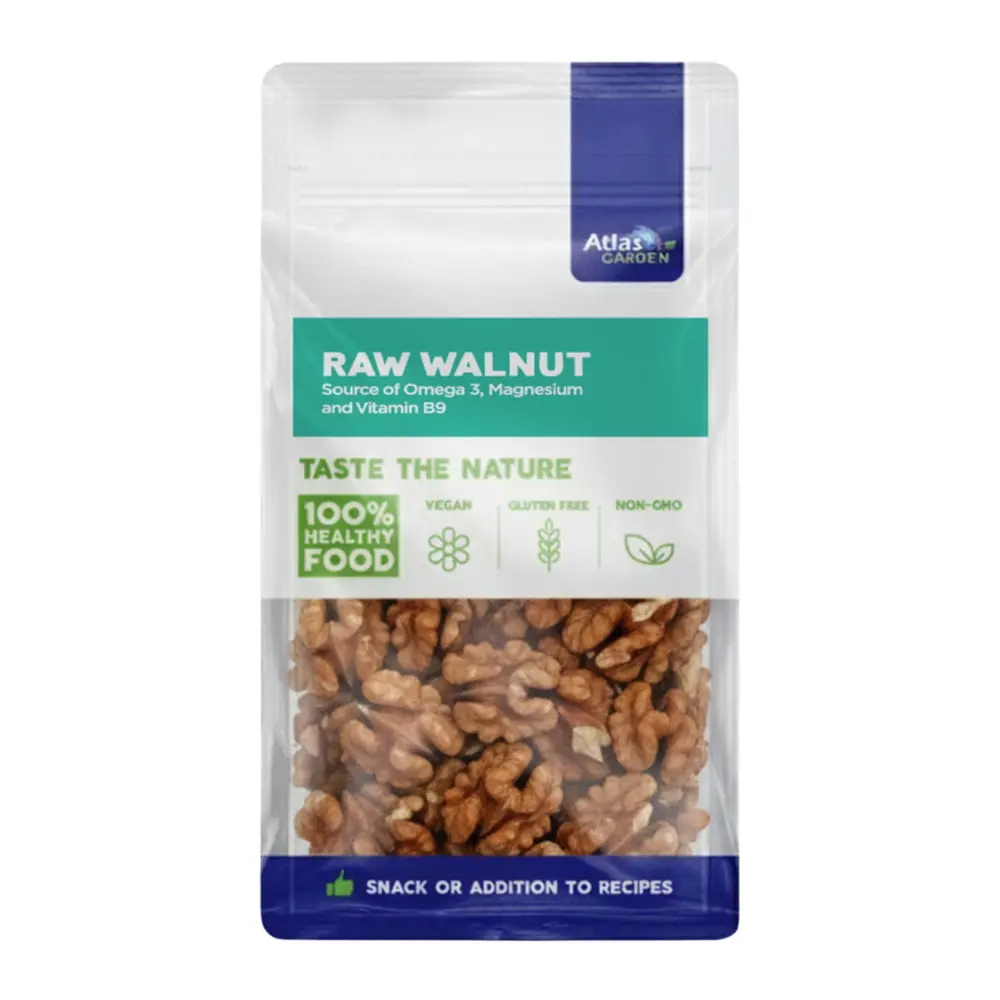 Nhân Quả Óc Chó, Raw Walnut, Gluten Free (265g) - ATLAS GARDEN